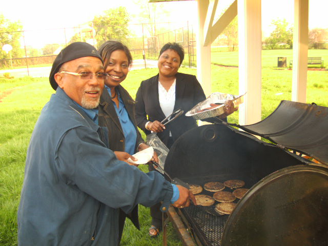 Pastor and Dunford grill