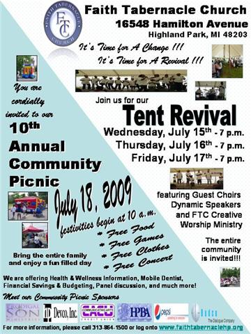 picnic flier